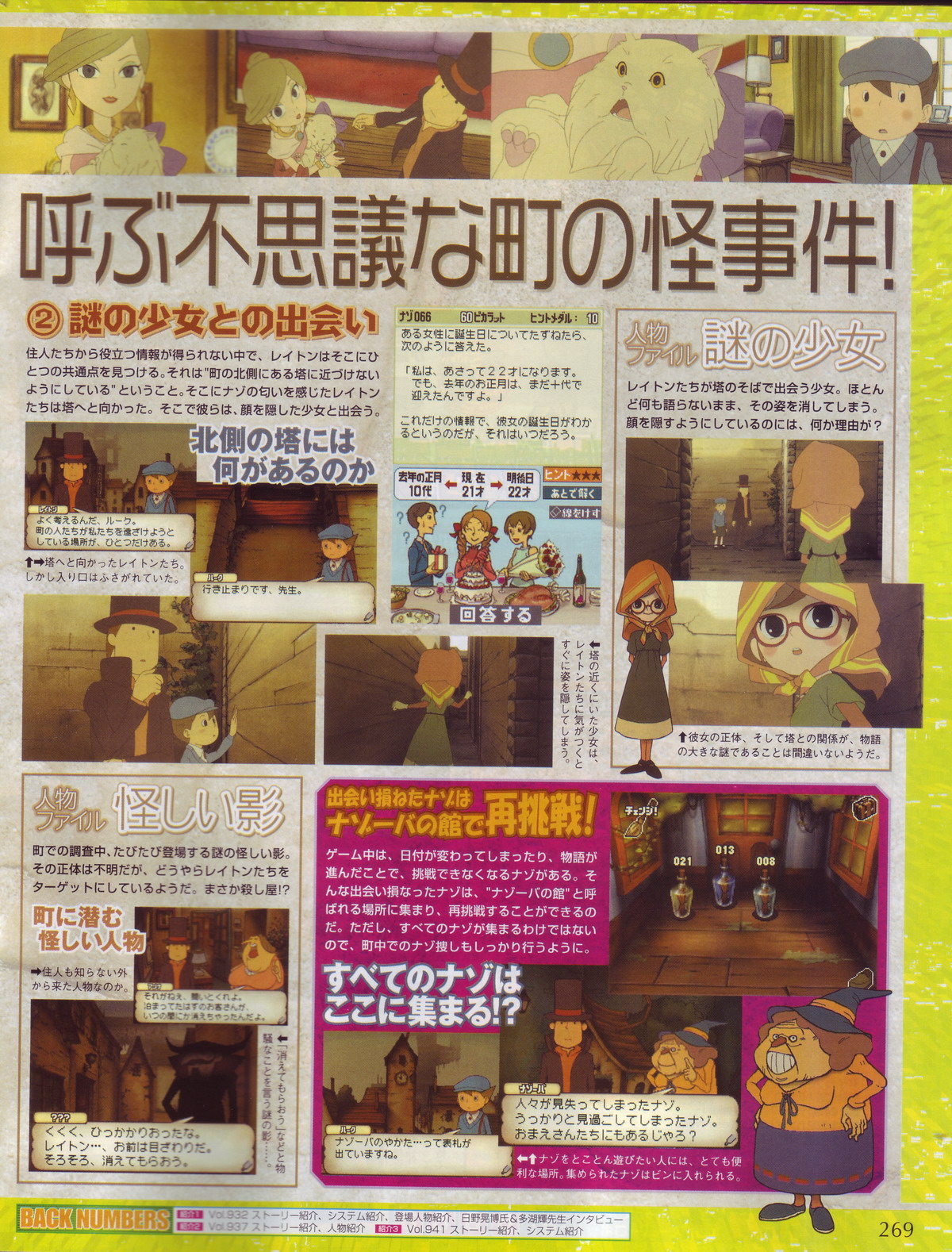 Professor Layton enquête en images