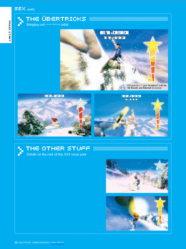 SSX Blur glisse en images