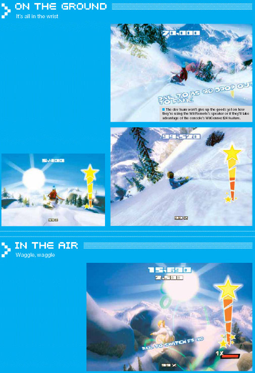 SSX Blur glisse en images