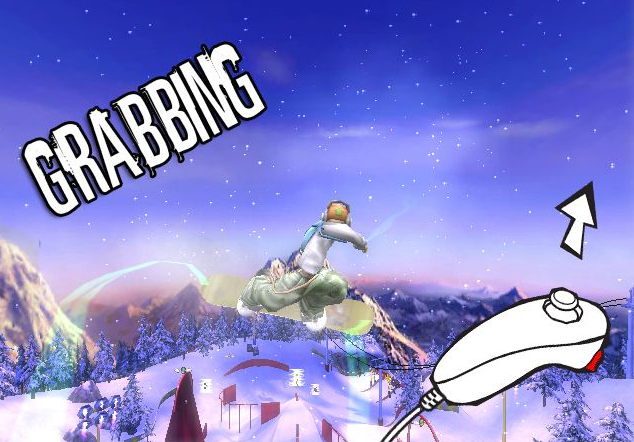SSX Blur fait des figures