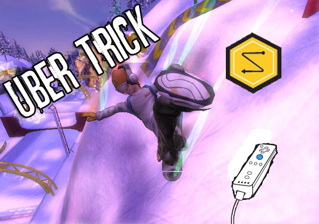 SSX Blur fait des figures