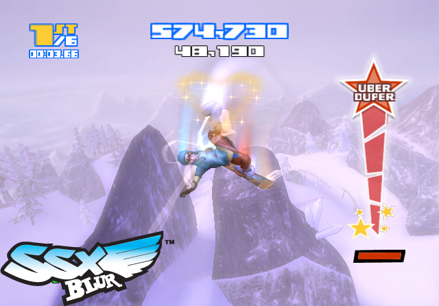 SSX Blur prend de la vitesse