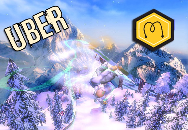 SSX Blur dans le poudreuse