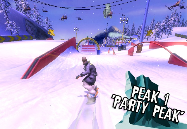 SSX Blur tout en couleurs