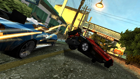 Burnout Dominator fonce en images