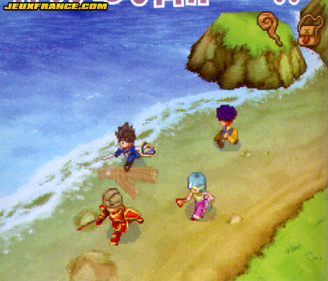 Dragon Quest IX relaxe sur la plage