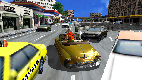 Crazy Taxi débarque sur PSP