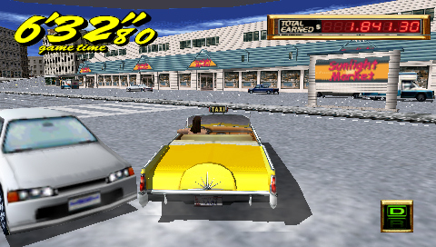 Crazy Taxi entre en piste sur PSP