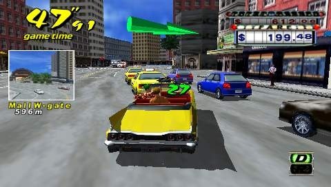 Crazy Taxi fonce sur PSP