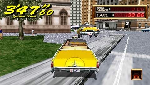 Crazy Taxi fonce sur PSP