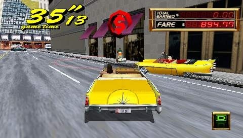 Crazy Taxi fonce sur PSP