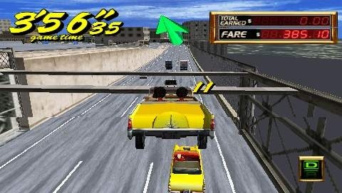 Crazy Taxi fonce sur PSP