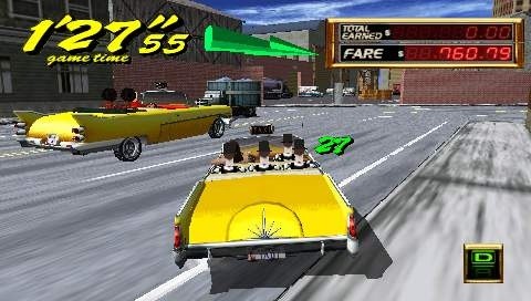 Crazy Taxi fonce sur PSP