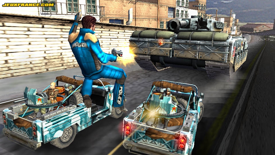 Pursuit Force : Extreme Justice PSP dévoilé