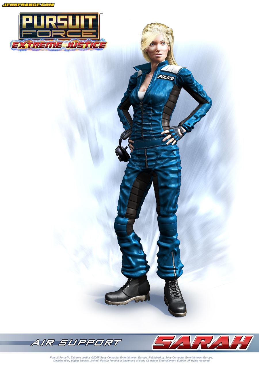 Pursuit Force : Extreme Justice PSP dévoilé