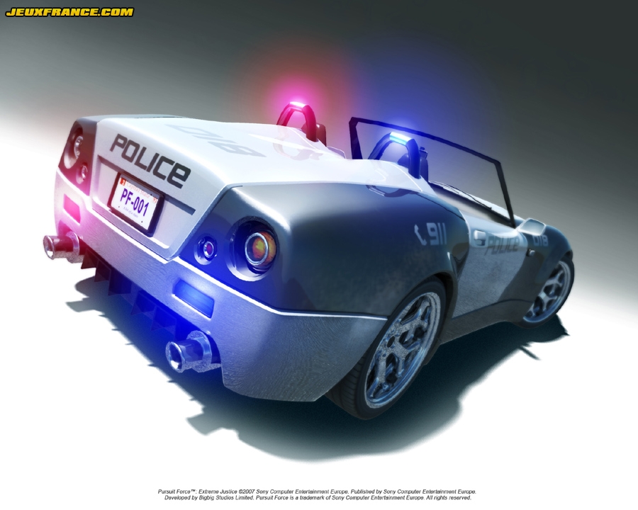 Pursuit Force : Extreme Justice PSP dévoilé