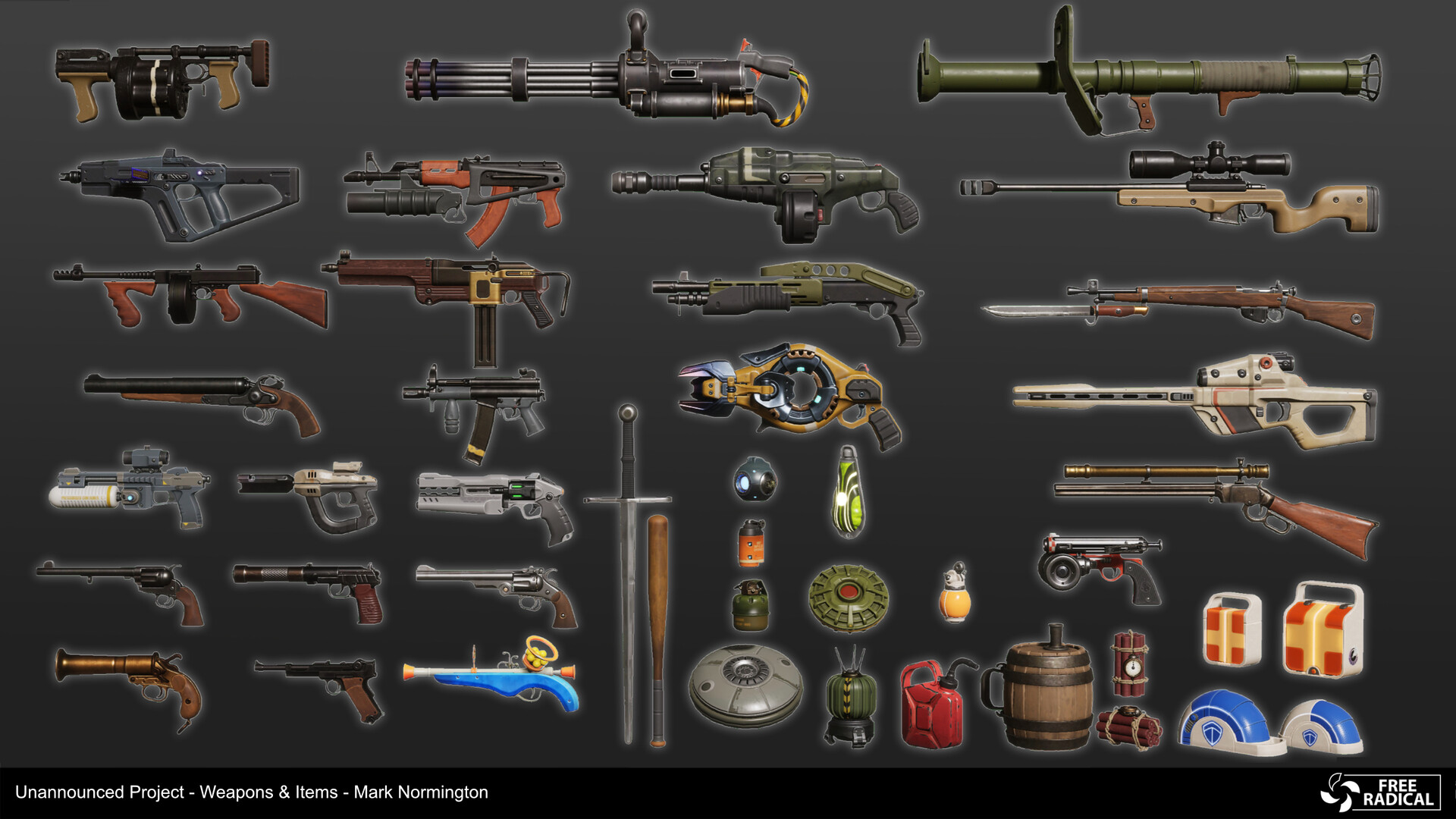 TimeSplitters : quelques concept-arts en fuite pour le retour désormais avorté
