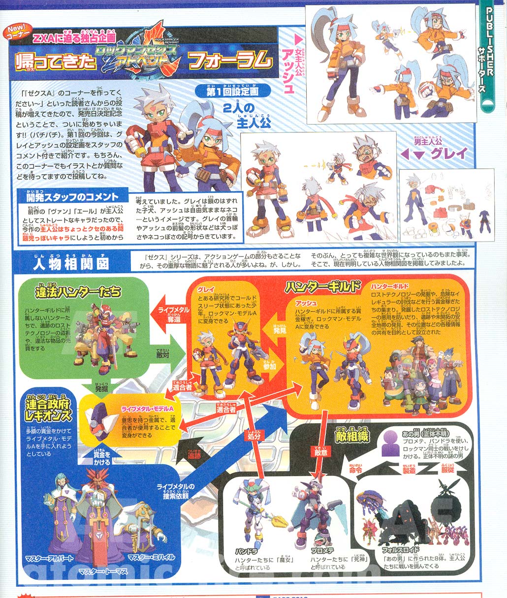 Mega Man ZX Advent : plus d'images