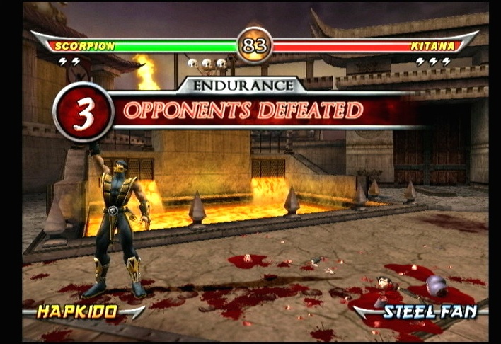 MK Armageddon s'exhibe