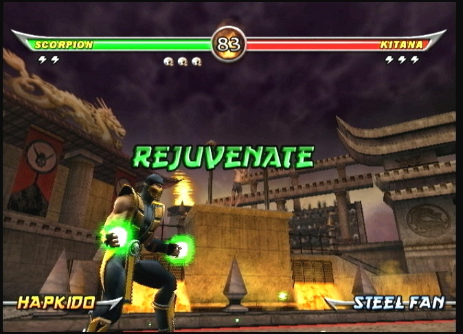 MK Armageddon s'exhibe