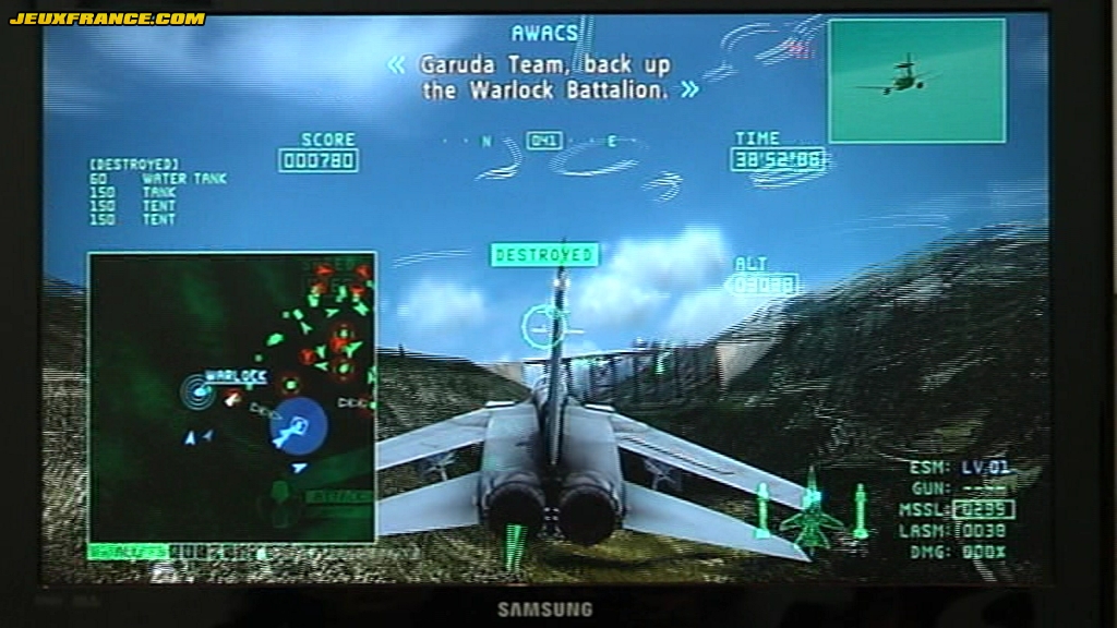 GC : Ace Combat 6 en vidéo