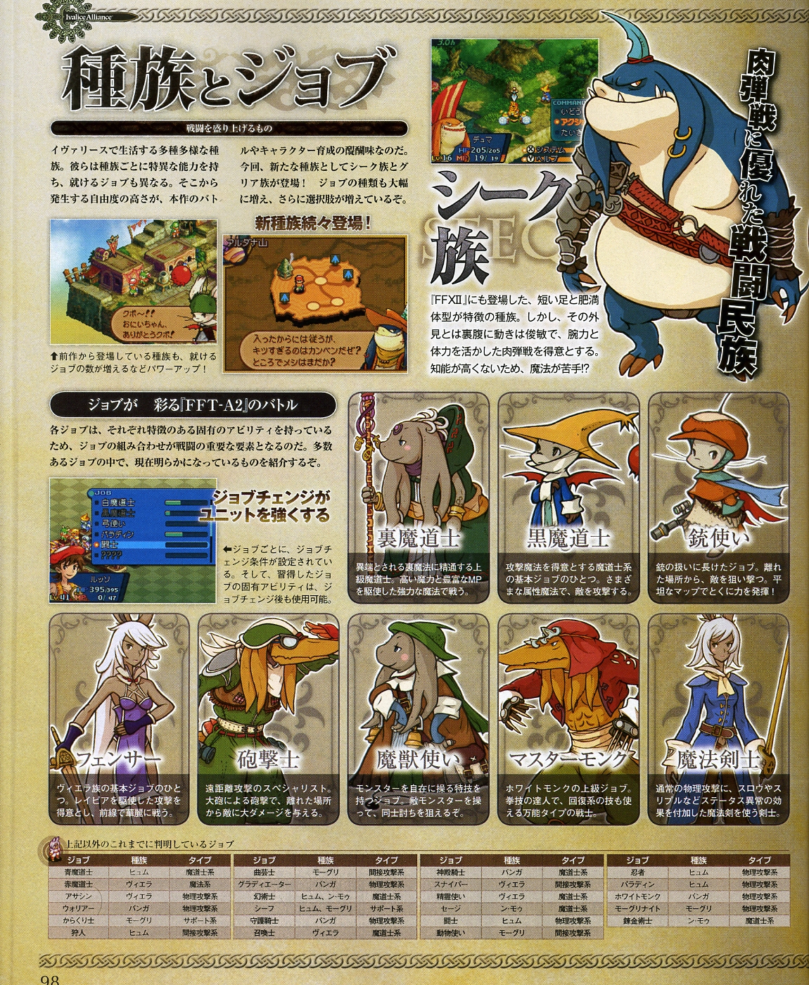 Final Fantasy Tactics A2 en images