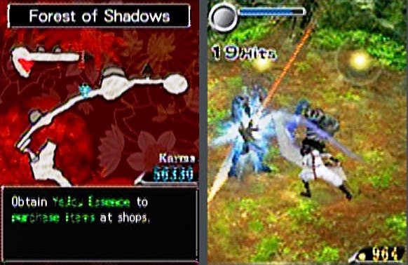 Ninja Gaiden DS : plein d'images