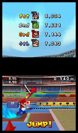 Vidéo de Mario & Sonic aux JO DS