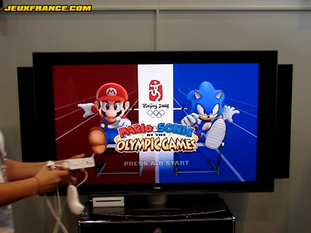 GC : Démo de Mario & Sonic en vidéo