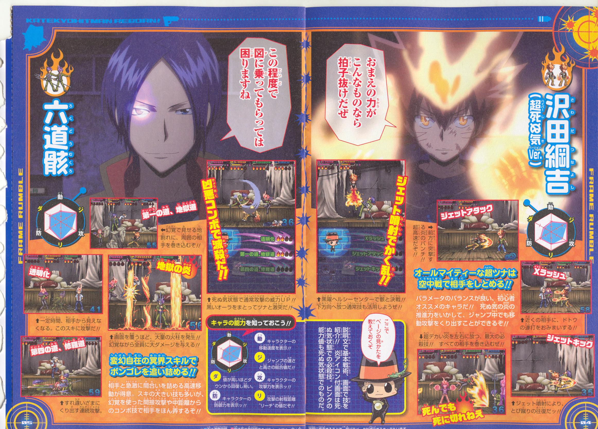 Reborn ! DS : Flame Rumble en images