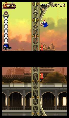 Sonic Rush Adventure à l'affiche