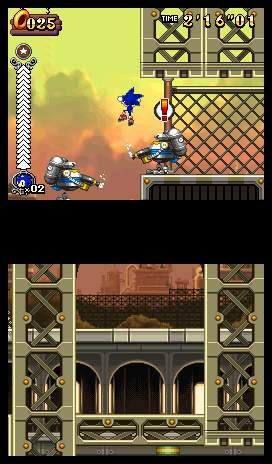 Sonic Rush Adventure à l'affiche
