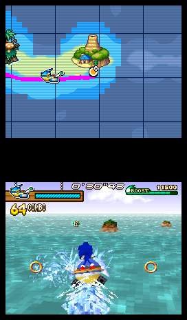 Sonic Rush Adventure à l'affiche