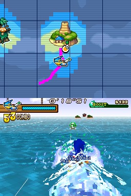 GC : Sonic Rush Adventure illustré