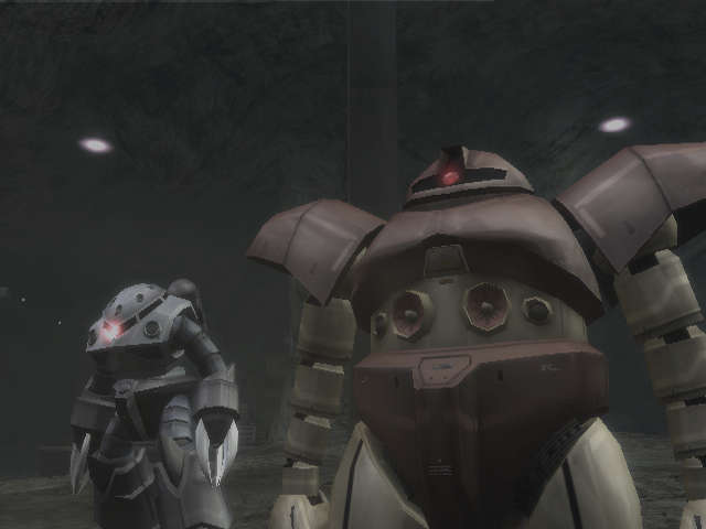 Gundam Wii en action