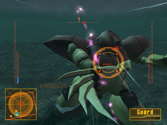 Gundam Wii en action