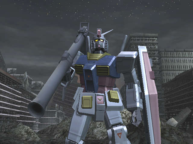 Gundam Wii en action