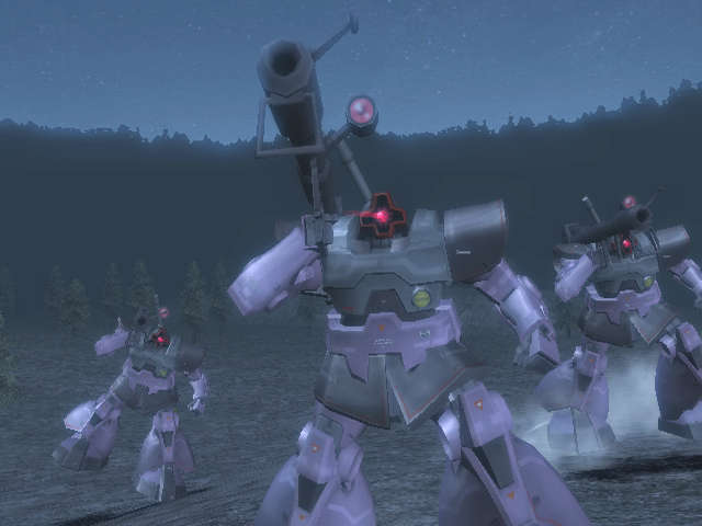 Gundam Wii en action