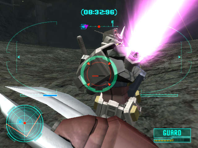 Gundam Wii en action