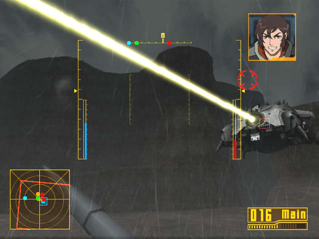Gundam Wii en action