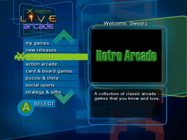 Xbox Live Arcade en images