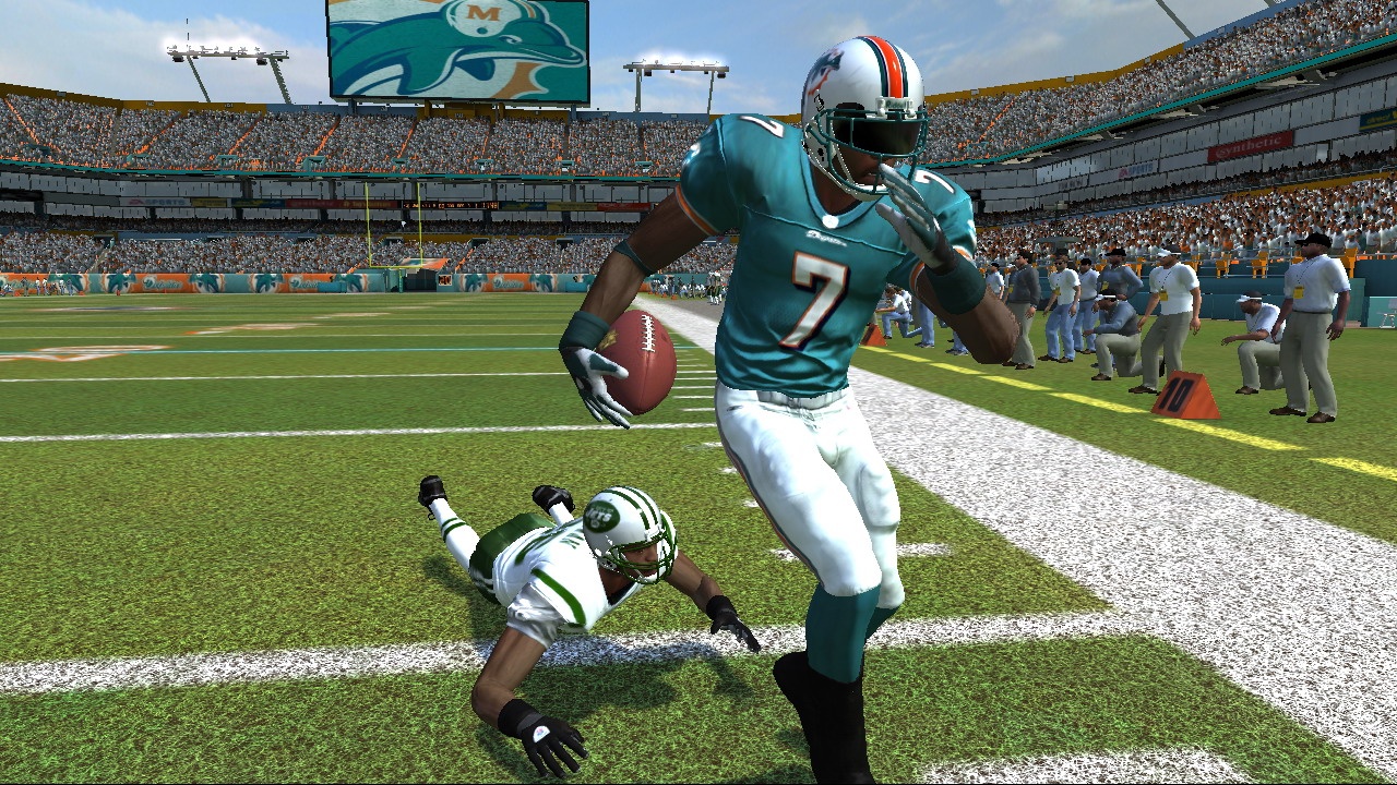 Madden NFL 08 s'illustre