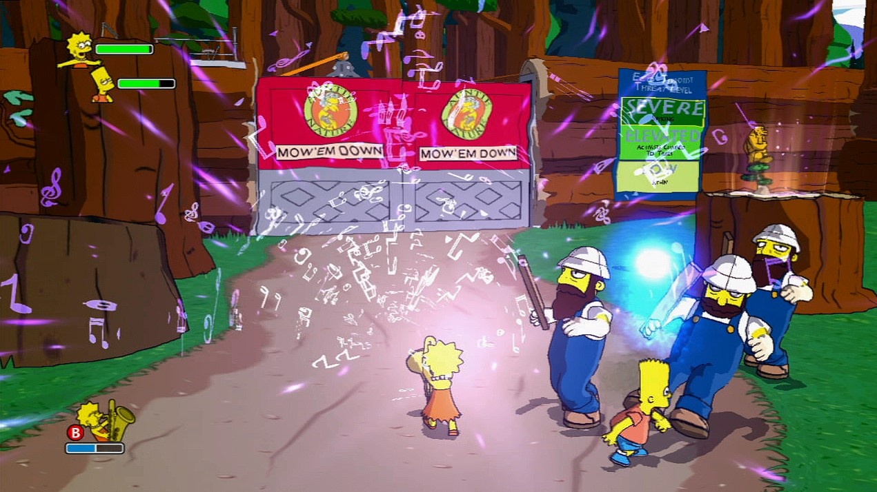 E3 2007 : Images Les Simpsons