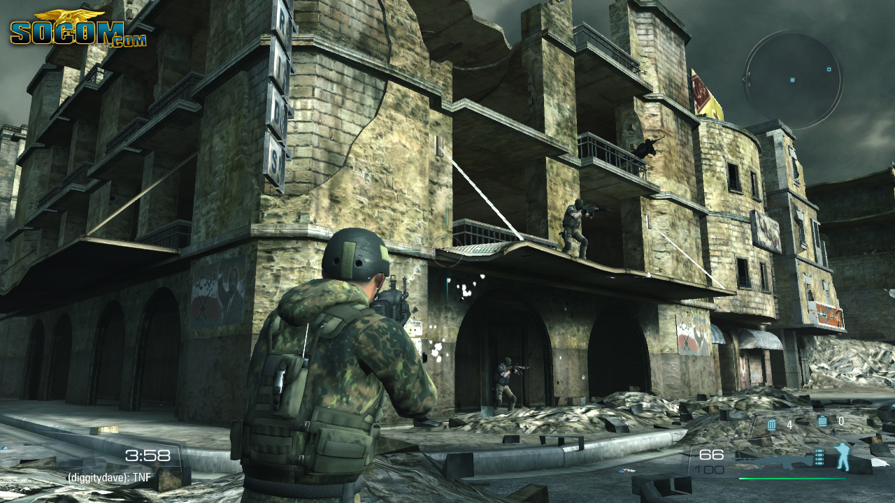Socom PS3 : un stage en vidéo
