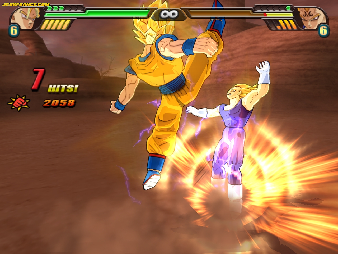 DBZ : Budokai Tenkaichi 3 s'anime