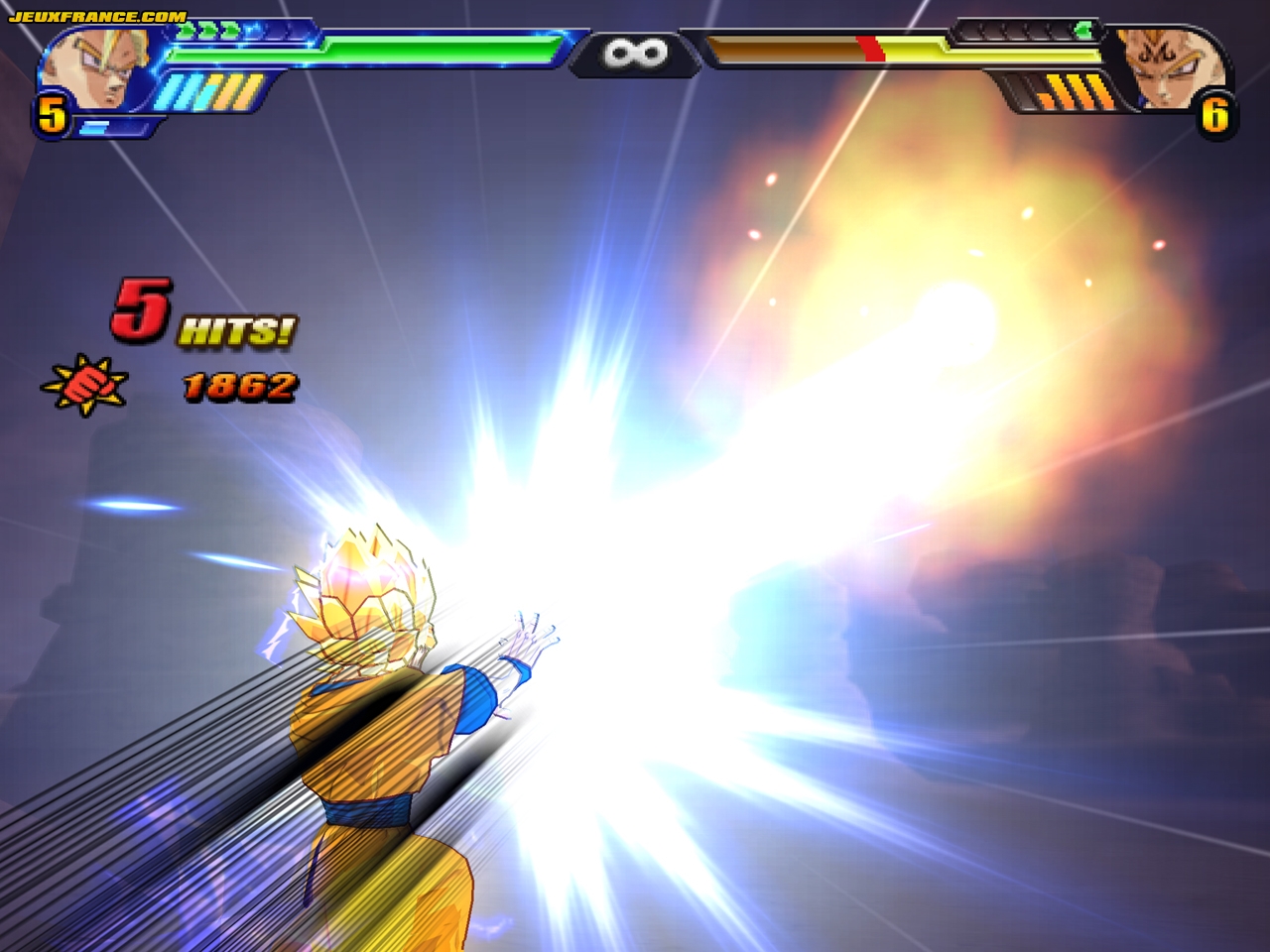DBZ : Budokai Tenkaichi 3 s'anime