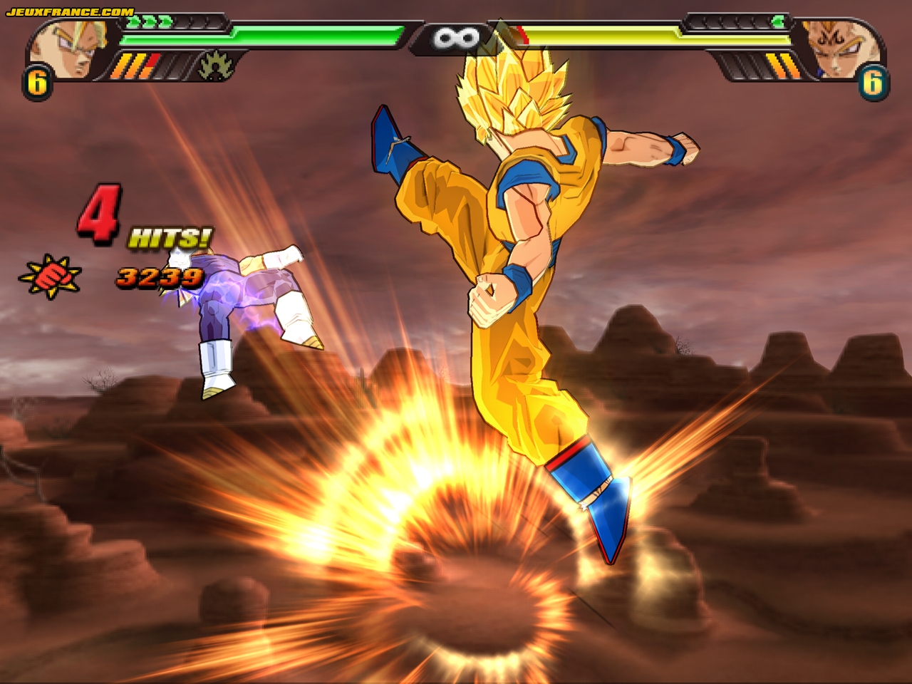 DBZ : Budokai Tenkaichi 3 s'anime