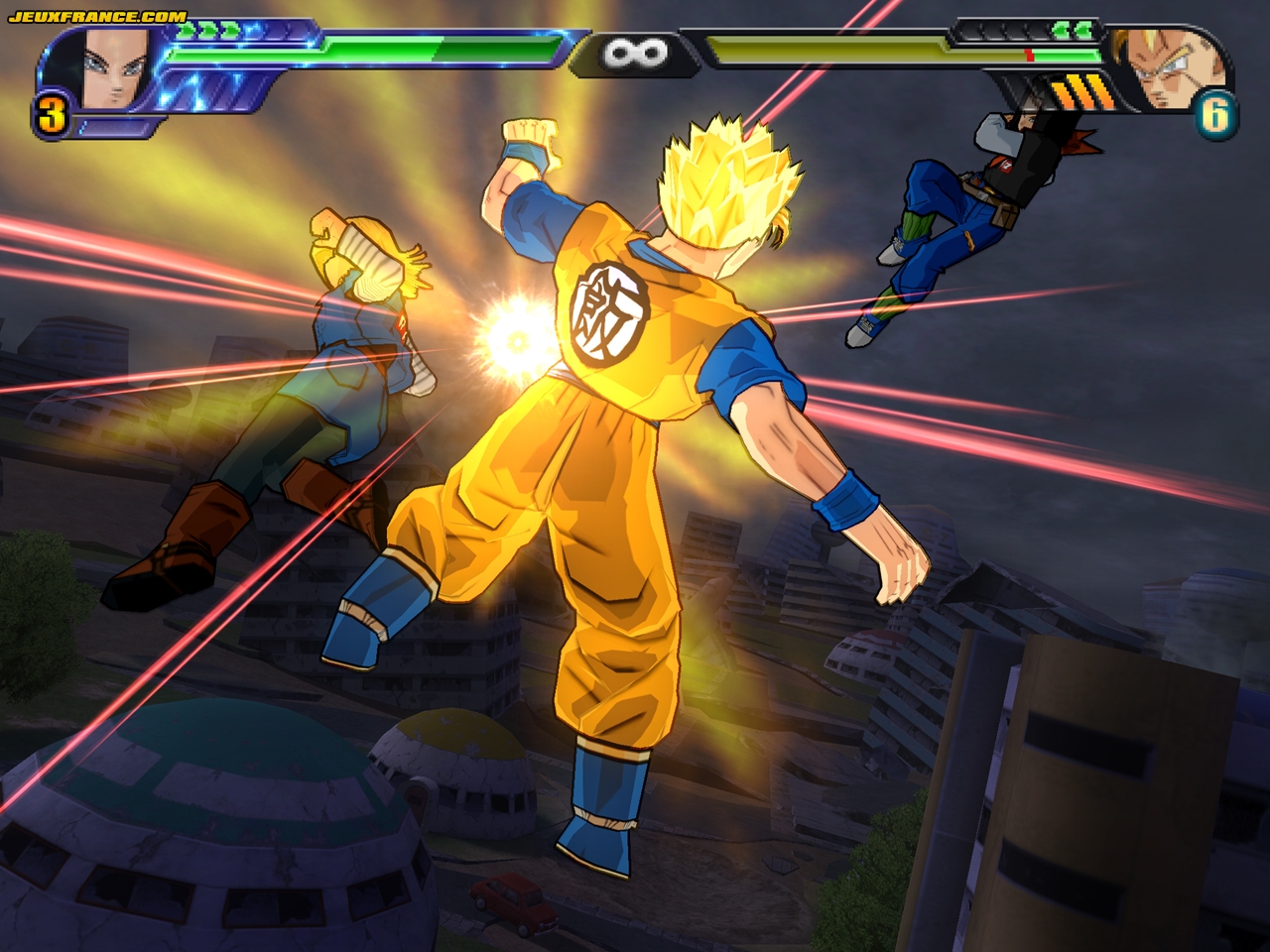 DBZ : Budokai Tenkaichi 3 s'anime