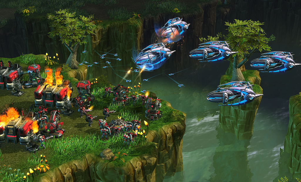 Starcraft II nous présente les Terrans