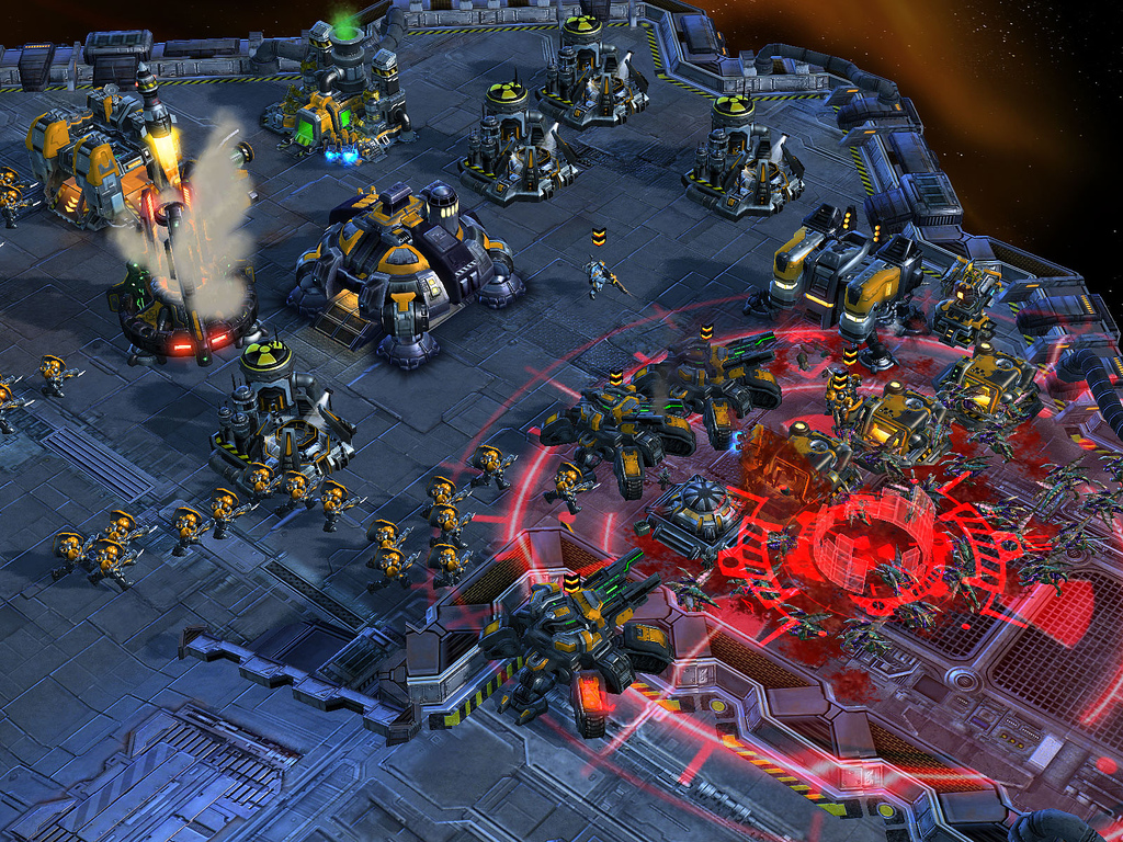 Starcraft II nous présente les Terrans